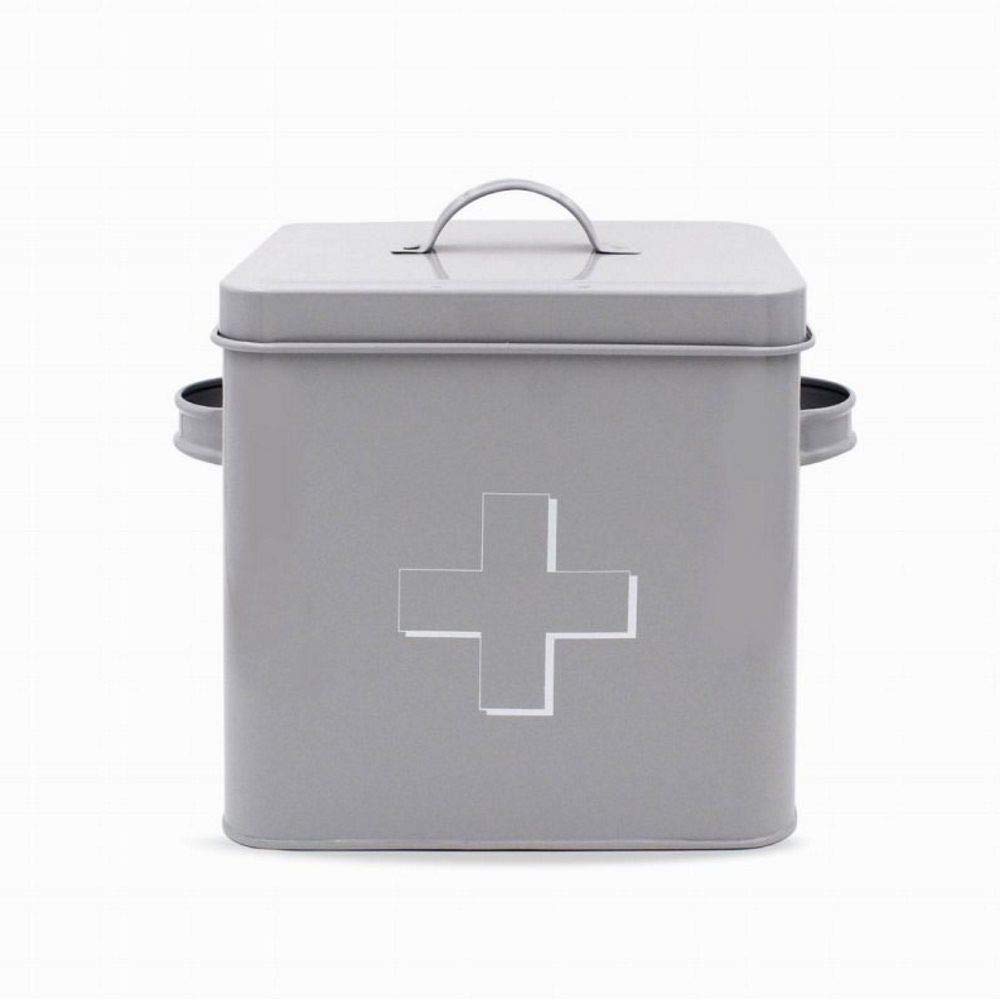 Lesser & Pavey New Sweet Home First Aid Tin, Grey, 18 x 15 x 20 cm