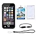iPhone 6/6s Waterproof Case, FITFORT Waterproof Shockproof Dirtproof Snowproof Full Sealed Case or Cover for iPhone 6s/6(4.7-inch)(Black)