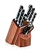 Cangshan V2 Series 1022537 German Steel Forged 8-Piece Knife Block Set, Acacia