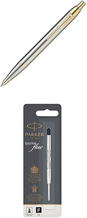 Amazon パーカー ボールペン 油性 Im Gt Ap S 正規輸入品 Parker パーカー パーカー クインクフロー ボールペン替芯 ブラック F ボール径0 8mm 文房具 オフィス用品 文房具 オフィス用品