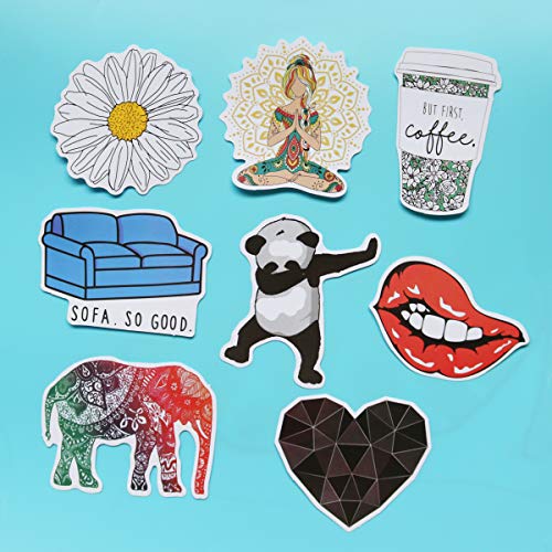 3 Cartoon+Stickers+Skateboard+Motorcycle+Bicycle