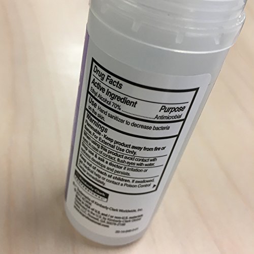 Kleenex Ultra Moisturizing Foam Hand Sanitizer (34604), Clear, 1.5 oz. Pump Bottles, 24 Bottles / Case - Thumbnail 5