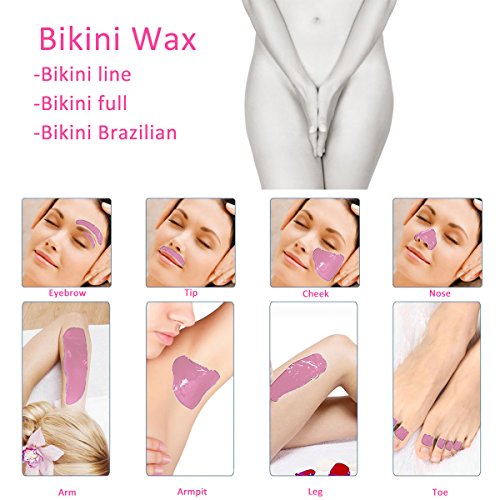 Yansu Upgrade 14oz/400g Hair Removal Wax Beans Rapid Melted Waxing Gift Painless Stripless Depilatory Wax For Bikini Waxing - Thumbnail 2