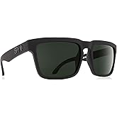 Spy Optic Helm, Square Sunglasses, Color and Contrast Enhancing Lenses
