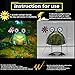 Solar Animal Lights, Metal Garden Art Frog Statue for Patio Garden Lawn Yard Flowerbed Decor