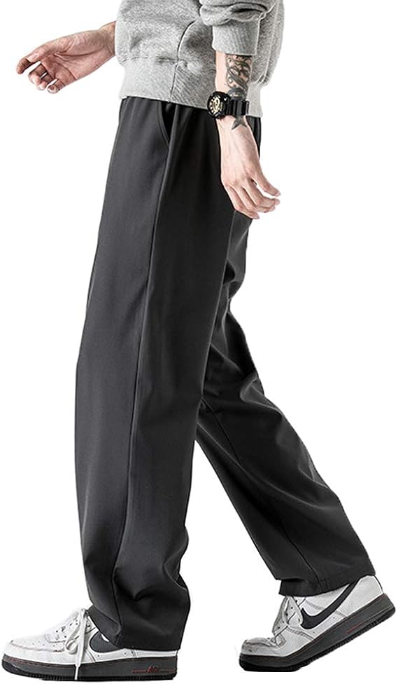 Amazon チノパンツ メンズ スウェットズボン テーパード ワイド パンツ ゆったり イージーパンツ 細身デザイン 大きいサイズ ロング パンツ 裾上げ済み ストレッチ カジュアルパンツ スラックス スリム 美脚シルエット 通気 速乾性 春 夏 秋 冬 ロングパンツ 通販