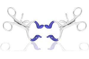 AAPROTOOLS New Set of 2 PCS O.R Grade Molt Mouth Gag Blue 3.5" Dental Instrument with Silicone A+ Quality