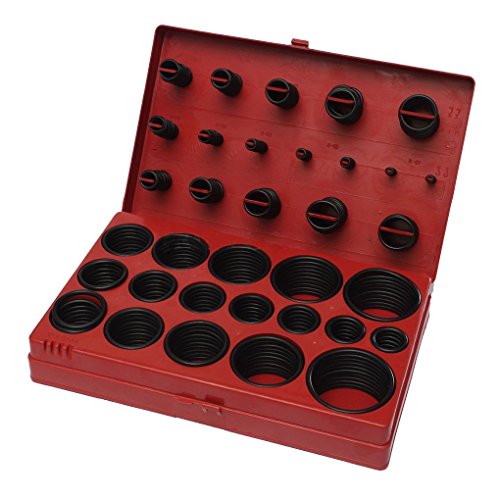 419Pcs Rubber O Ring Oring Repair Fix Box Nitrile Rubber Seal Plumbing Gasket Garage Assortment Set Stevlogs