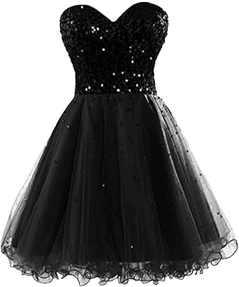 short sequin prom dresses