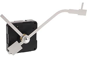 HONMEET Replacement Needle and Hands Kit with Vinyl Record Clock Mechanism for DIY Wall Clock Repair and