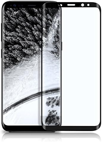 For Samsung Galaxy S9 Plus Screen Protector,3D Full Coverage Film HD Clear 9H Surface Hardness Tempered Glass Screen Protector (Anti-Scratch) For Samsung (Black, Samsung Galaxy S9 Plus)