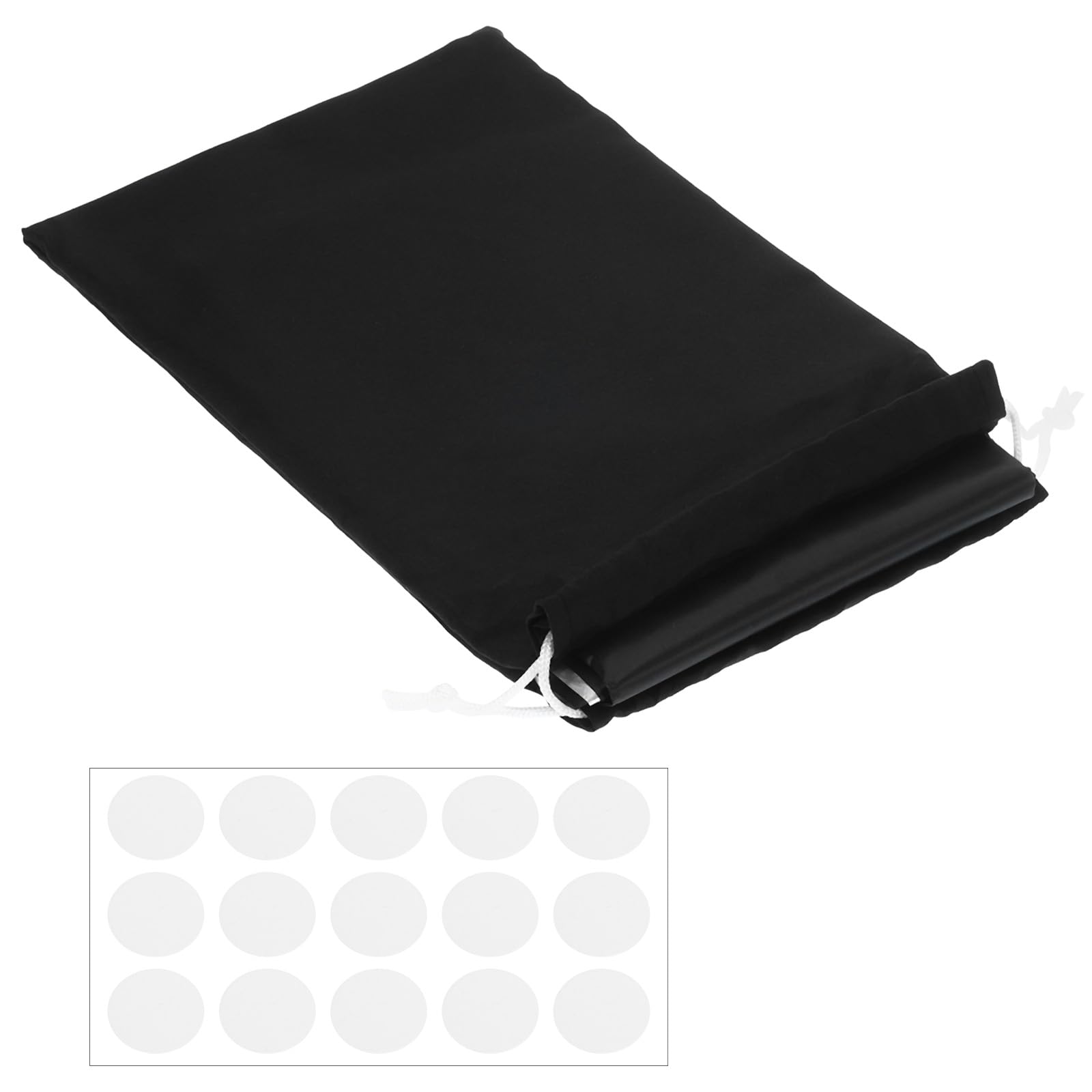 PATIKIL Portable Blackout Curtains, 118" x 57" 100% Blackout Blinds Temporary Blackout Shades with 15 Stick-on Tabs for Nursery Bedroom Travel Office