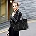 S-ZONE 3-Way Women Genuine Leather Shoulder Bag Work Tote Handbag