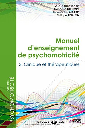 Manuel d'enseignement de psychomotricité