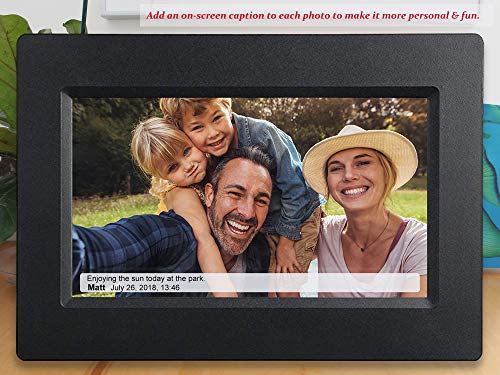 RCA 10 inch Wi-Fi Cloud Digital Photo Frame | The RCA Frame, 8GB Internal Storage, Touch Screen Slideshow Picture Frame. Instantly Sharing Memories. Worldwide Connectivity. - Thumbnail 4