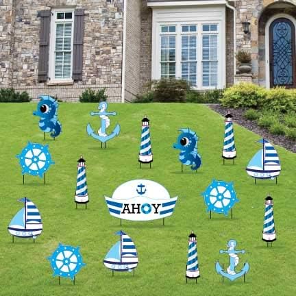 baby shower garden decorations