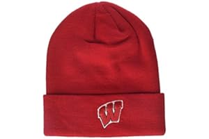 PRO SPORT BRAND Collegiate Cuffed Knit Beanie Hats, Cuffed Knit Winter Beanies Available