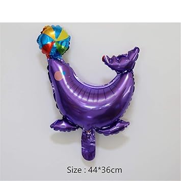 Amazon Com Foibaldeco Big Ocean Animal Balloons Shark Dolphin