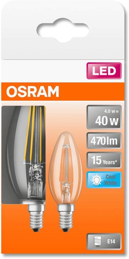 OSRAM LED lamp, Clear, 2 Count (Pack of 1) - Image 3