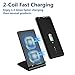 HiGoing Fast Wireless Charger Stand iPhone X/ iPhone 8/ 8 Plus,10W Fast Charging Accessories for Samsung Note 8/ Galaxy S8/ S8+ S7/ S7 Edge/ Note 5 etc