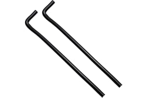 551065 90 Degree Heater Hose Set Compatible with LS Swap Heater Pipe 5/8" ID & 3/4" ID, 4" x 24" Length-2 Pcs