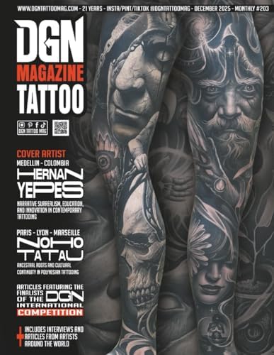 Amazon.com: DGN Tattoo Magazine - NISSACO- Issue #199: Book of