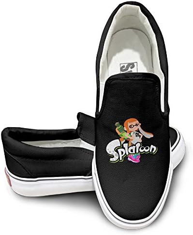 Custom Men's & Women's Custom Splatoon Game Fashion Shoes Black Size 42