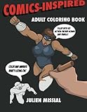 Comics-Inspired Adult Coloring Book by Julien Missial