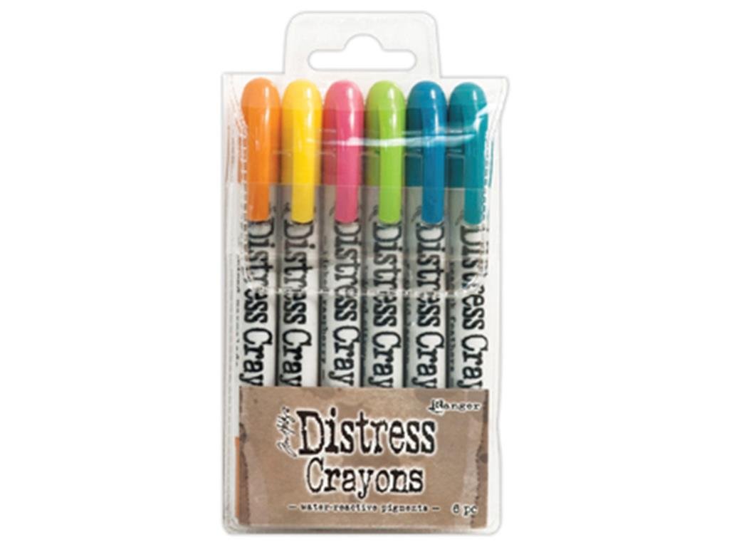 Ranger Tim Holtz Distress Crayon Set-Set #1,