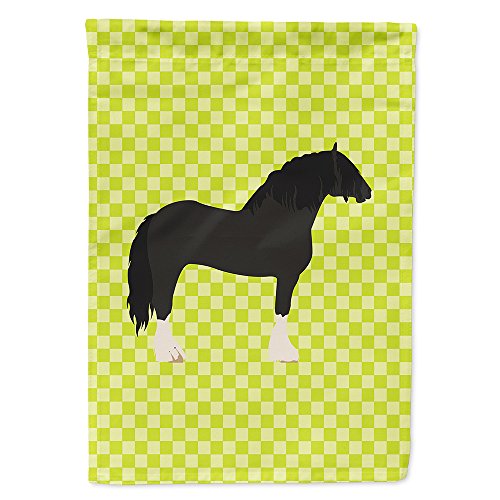 Caroline's Treasures BB7730CHF Pomeranian Rogener Goose Green House Flag Large…