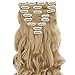 S-noilite® 17-26 Inches(43-66cm) 8pcs Long Full Head Clip in Hair Extensions Sexy Lady Fashion Choice 13 Colors (24