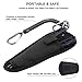 PLUSINNO Fishing Pliers Stainless Steel Mix with Titanium Carbo-Nitride Coating Hook Removers, Braid Cutters Saltwater Split Ring Fishing Multi-Tools with Sheath and Lanyard