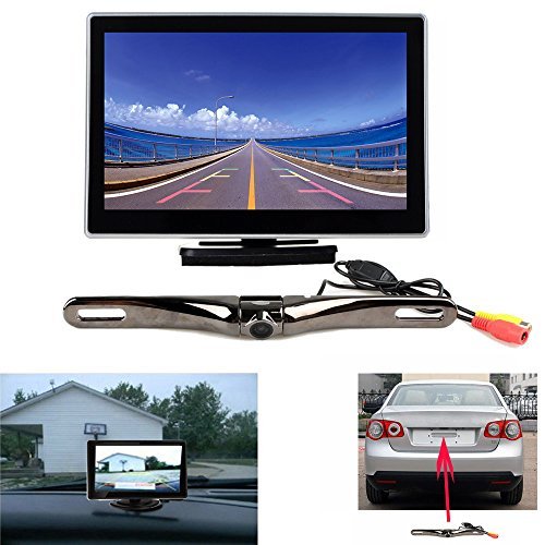 Backup Camera and Monitor Kit for Car, Chuanganzhuo