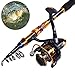 Sougayilang Fishing Reels Spinning Freshwater Saltwater with 5.5:1 Gear Ratio 13+1BB Metal Body Left/right Interchangeable Collapsible Handle Spinning Fishing Reel(13+1BB YB5000)