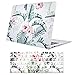 MacBook Air 13 Inch Case(A1369 & A1466, Older Version 2010-2017 Release), TeenGrow Plastic Hard Protective Laptop Case Shell with Keyboard Cover Only Compatible MacBook Air 13 Inch, Banana Leaf