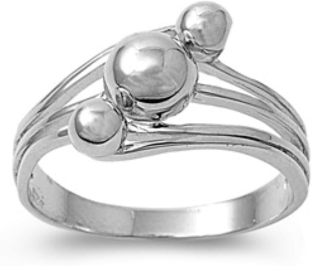 925 Sterling Silver Ring (R 1/2) Amazon.co.uk Jewellery
