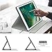 MoKo Case Fit iPad Pro 12.9 Inch 2017 - Premium Light Weight Stand Folio Shock Proof Cover Protector Fit Apple iPad Pro 12.9 Inch 2017 & 2015 Tablet, Slate Black (with Auto Wake/Sleep)