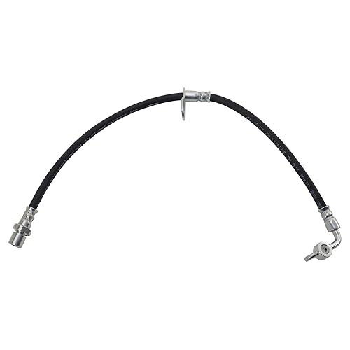 TRQ Rear Right Brake Hose Passenger Side Compatible with 2010-2012 Subaru Outback