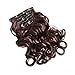 7Pcs 16 Clips 20-24 Inch Thick Double Weft Full Head Clip in Hair Extensions Curly Straight Wavy Hairpiece 8 colors (20