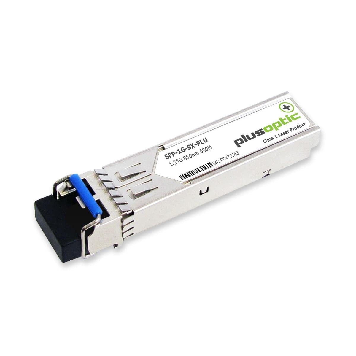 Plusoptic SFP-1G-SX-PLU - 1G MM SFP 2KM SC, Works with Allied Telesis, Netgear,D Link, TP link, Ubiqiti, Zyxel and Ruckus โ image 1