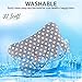 Baby Flat Head Shaping Pillow - Prevent Correct Plagiocephaly Syndrome, Premium Ergonomic Head and Neck Support by JJ SCOTT, 3D Breathable Cotton Air Mesh, Boy Girl Unisex Baby Shower Gift