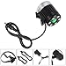 SecurityIng Waterproof Headlight 1800Lm 4 Modes 3 LEDs Headlamp & Bicycle Light + 4400mAh Battery Pack + Charger for Outdoor Sports