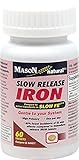 Mason Natural Slow Release Iron Tablets 60 ea (Pack of 5)