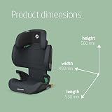 Maxi-Cosi RodiFix M i-Size High Back Booster Seat 100-150cm Grey view 8