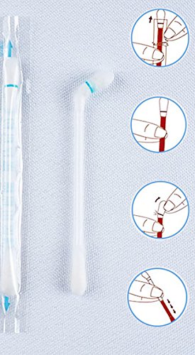 100pcs Disposable Alcohol Swab Disinfected Cotton Swab Medical Alcohol Cotton Stick Clean Wounds Sterilization for Outdoor Outdoor Medical Emergency Supplies by UBae (Alcohol Swab)