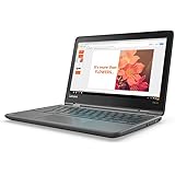 Lenovo Flex 11 Chromebook 11.6-Inch HD IPS Touch Panel (1366x768) MTK 8173c 4GB 32GB Chrome - ZA270025US