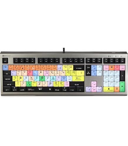 Amazon.com: Logickeyboard ALBA Keyboard for Apple Logic Pro X