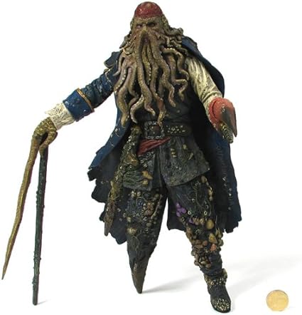 Neca Davy Jones 12 Action Figure W Sound Pirates Of Caribbean Dead Man S Chest