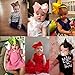 WillingTee 20 Colors Baby Girl Headbands Big 6 Inch Boutique Grosgrain Ribbon Hair Bows Big Baby Girls Bows Headbands for Baby Girls Infants Toddler Kids Teens and Children