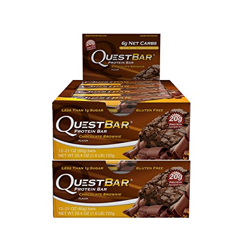 image for Quest Nutrition Protein Bar Chocolate Brownie. Low Carb Meal Replaceme